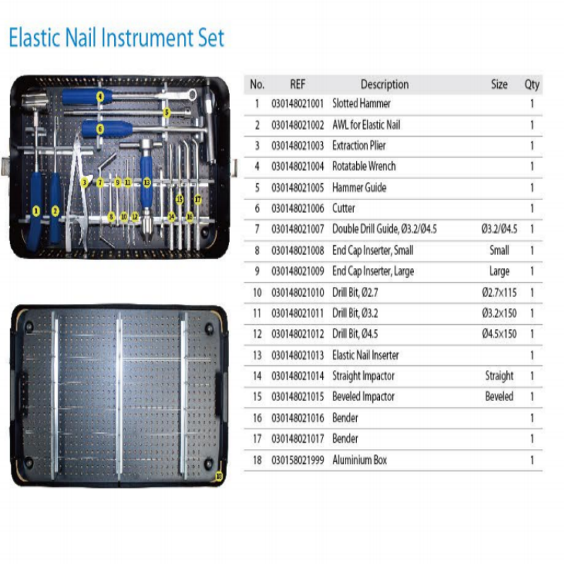लोचदार नाखून सर्जिकल उपकरण