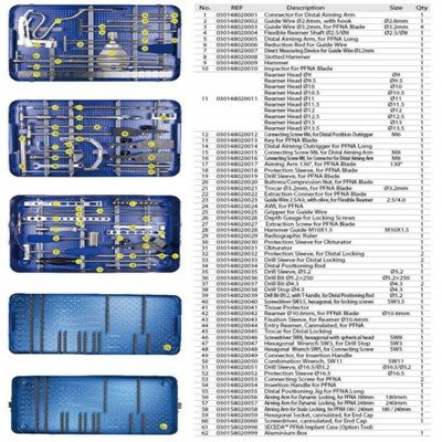 ऊरु पुनर्निर्माण इंटरलॉकिंग नाखून सर्जिकल उपकरण